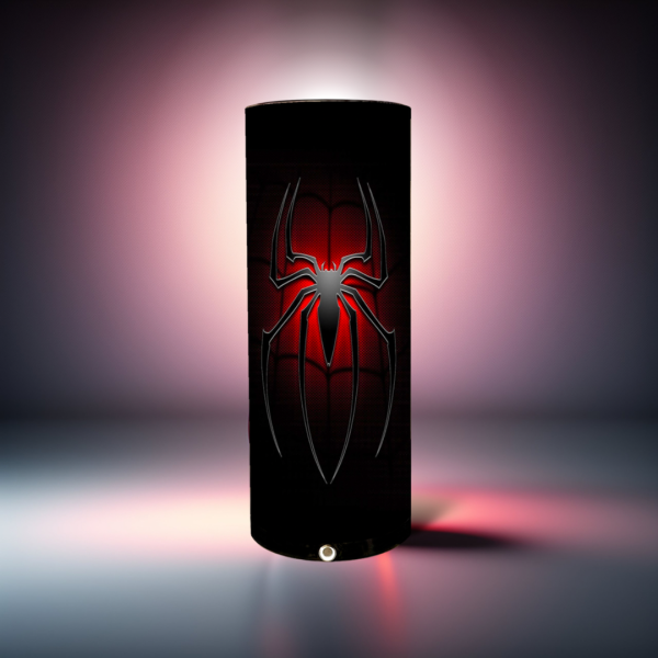 lámpara spiderman con altavoz