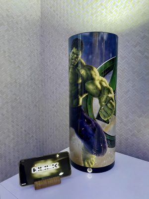 Lámpara Hulk con altavoz bluetooth