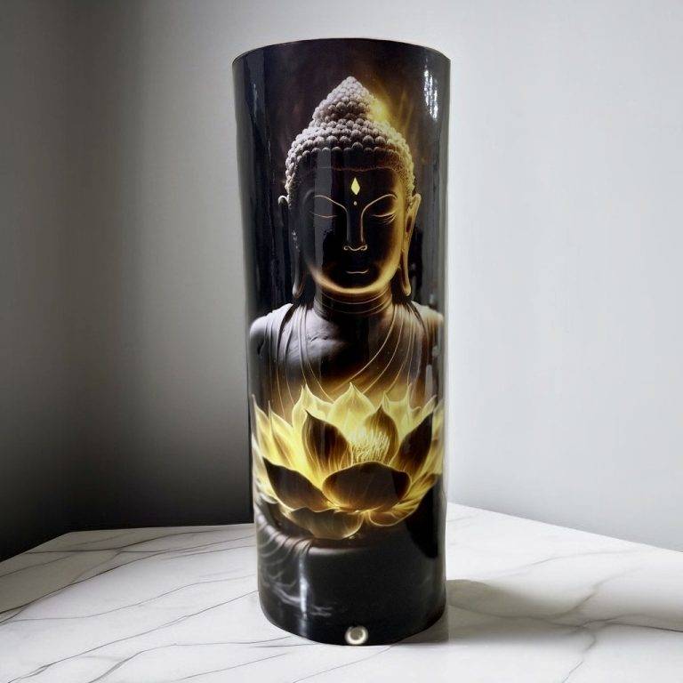 lámpara Buda con altavoz